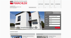 Desktop Screenshot of immobilien-krachler.at